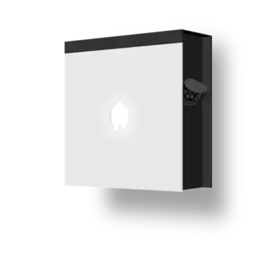 BEO Schakeldonker met wit ontwerp, elektrische installatie voor smart home integratie.