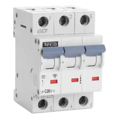 Veiliger aardlekschakelaar voor elektrische installaties.